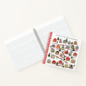 Kerst Countdown Vakantieplanner Notitieboek (Binnen)