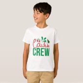 Kerst Cousin Bemanning T-shirt (Voorkant volledig)