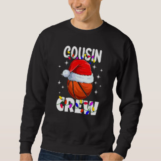 Kerst Cousin Crew Basketbal Pyjama Familie Xm Trui