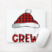 Kerst Cousin Crew Buffalo Rode Plaid Pyjama Fa Muismat (Met muis)
