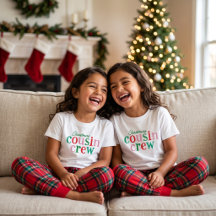 Kerst Cousin Crew Matching Familie