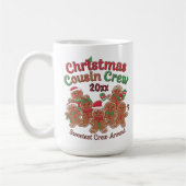 Kerst Cousin Crew Peperkoek Jaar  Koffiemok (Links)
