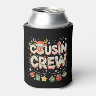Kerst Cousin Crew Rendier Matchende Familie Blikjeskoeler