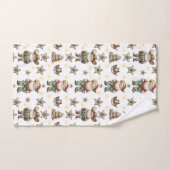 Kerst Cowboy  Bad Handdoek (Handdoek)