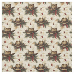 Kerst Cowboy Petten Stof