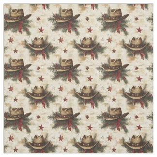 Kerst Cowboy Petten Stof