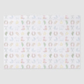 Kerst Cowboy Western Country Christmas Tissuepapier (Voorkant)