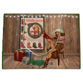 Kerst Cowboylaars Groot Cadeauzakje (Voorkant)