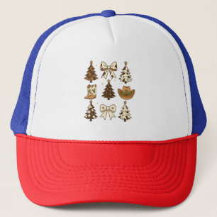 Kerst Cowboylaarzen Western Kerstman Kerstmis Trucker Pet