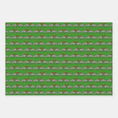 Kerst CrÃ©aturen  Inpakpapier Vel (Voorkant)