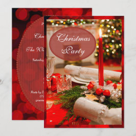 Kerst Crackers & Kaarsen Kaart