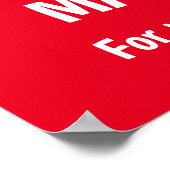 Kerst Craft Market PTO PTA Kerk Banner Poster (Hoek)