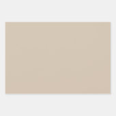 Kerst Cream Red White Peppermint Fox Deer Inpakpapier Vel (Voorkant 2)