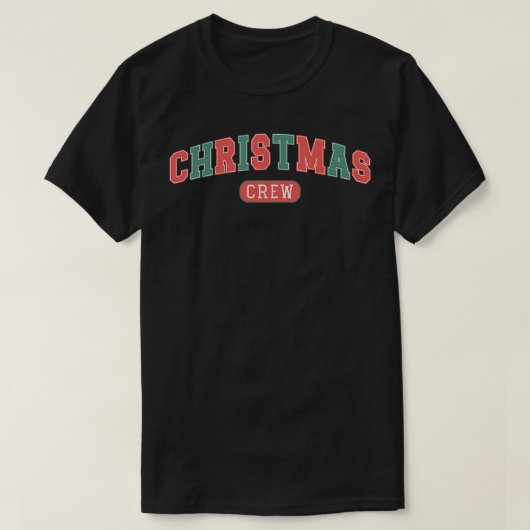 Kerst Crew 1 T-shirt (Design voorkant)