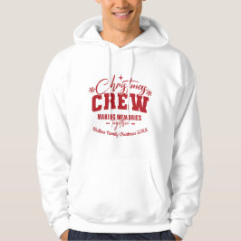 Kerst Crew Familie Hoodie