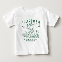 Kerst Crew Familie Matchende Groep