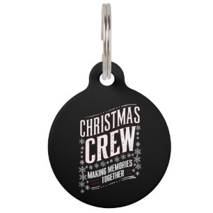 Kerst Crew Familie Matching Kerstmis Squad Huisdierpenning