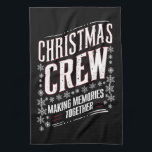 Kerst Crew Familie Matching Xmas Squad Theedoek<br><div class="desc">Kerst Crew Familie Matching Xmas Squad</div>