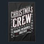 Kerst Crew Familie Matching Xmas Squad Theedoek<br><div class="desc">Kerst Crew Familie Matching Xmas Squad</div>