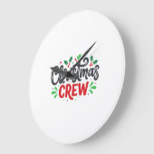 Kerst Crew Feestelijke Feestdag Grote Klok (Hoek)