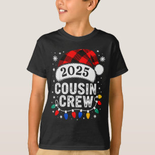 Kerst Crew Kerstmis 2025 Sinterklaas Kinderen Fami T-shirt