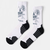 Kerst Crew Soks Sokken (Links)
