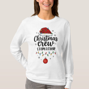 Kerst Crew Stiefvader Sinterklaas Hoed Matching Ke T-shirt