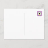 Kerst Croissant ochtend Briefkaart (Achterkant)