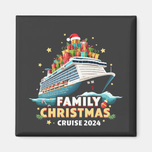 Kerst Cruise 2024 Familie Matchende Outfit Magneet