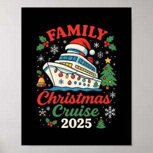 Kerst Cruise 2025 Familie Winter Matching Familie Poster