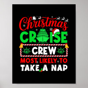 Kerst Cruise Bemanning Het Meest Waarschijnlijk Ee Poster