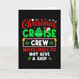 Kerst Cruise Bemanning Het Meest Waarschijnlijk Ni Kaart