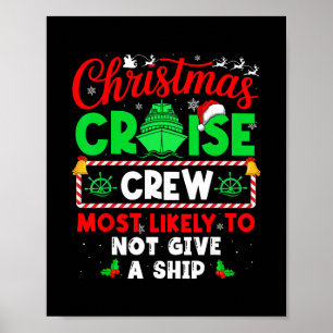 Kerst Cruise Bemanning Het Meest Waarschijnlijk Ni Poster