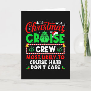 Kerst Cruise Bemanning Het Meest Waarschijnlijk Om Kaart