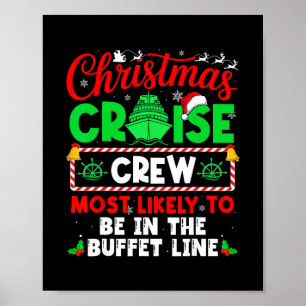 Kerst Cruise Bemanning Meest Waarschijnlijk In De  Poster
