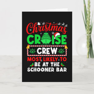 Kerst Cruise Bemanning Meest Waarschijnlijk Op De Kaart