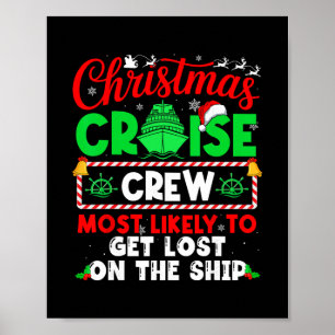Kerst Cruise Bemanning Meest Waarschijnlijk Verdwa Poster