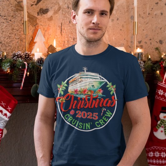 Kerst Cruise Bemanning Vakantie  T-shirt