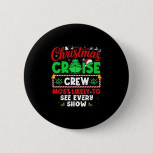 Kerst Cruise Bemanning Waarschijnlijk Elke Show Te Ronde Button 5,7 Cm