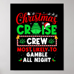 Kerst Cruise Bemanning Waarschijnlijk Gaat Gokken  Poster