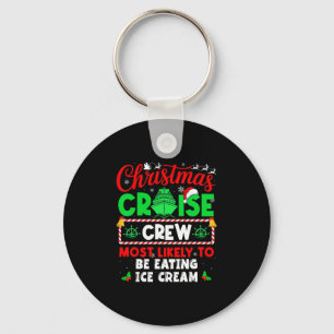 Kerst Cruise Bemanning Waarschijnlijk Ijs Eet Sleutelhanger