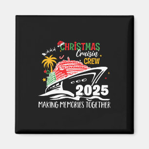 Kerst Cruise Crew 2025 Herinneringen Maken Samen Magneet