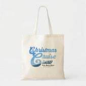 Kerst Cruise Crew Tote Bag (Voorkant)