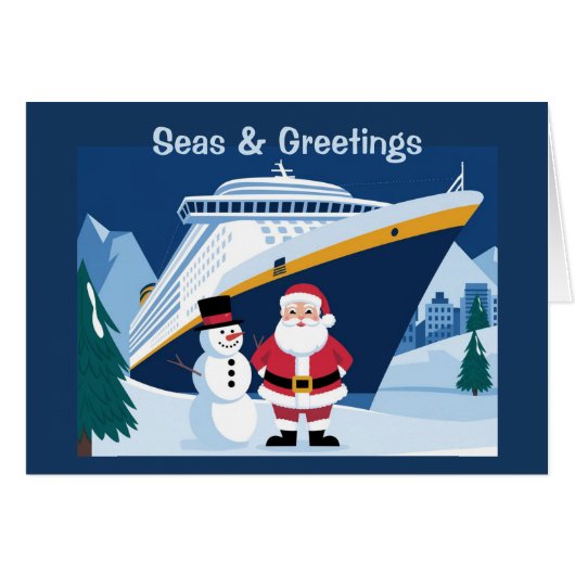 Kerst Cruise Lover Cruising vakantie Cruiser (Voorkant Horizontaal)