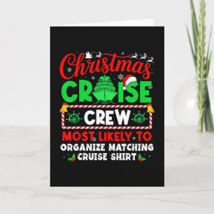 Kerst Cruise Waarschijnlijk bijpassende cruise shi Kaart