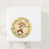 Kerst Cruising Duck Labels (In situ)