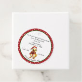 Kerst Cruising Duck Labels (In situ)