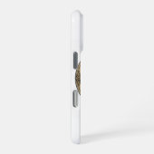 Kerst-Cryptiden Badge iPhone 16 Pro Hoesje (Rechterkant)