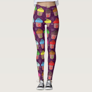 Kerst cup cakes leggings