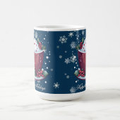 Kerst Cup Warme Chocolade | Blauwe Koffiemok (Center)